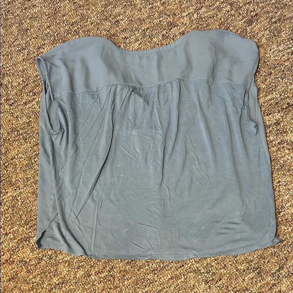 LOFT Soft Blue Blouse - Picture 5 of 5